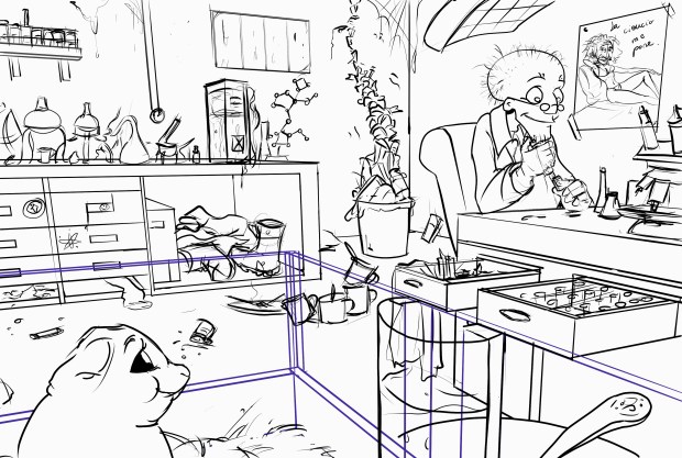 Entintado y línea base