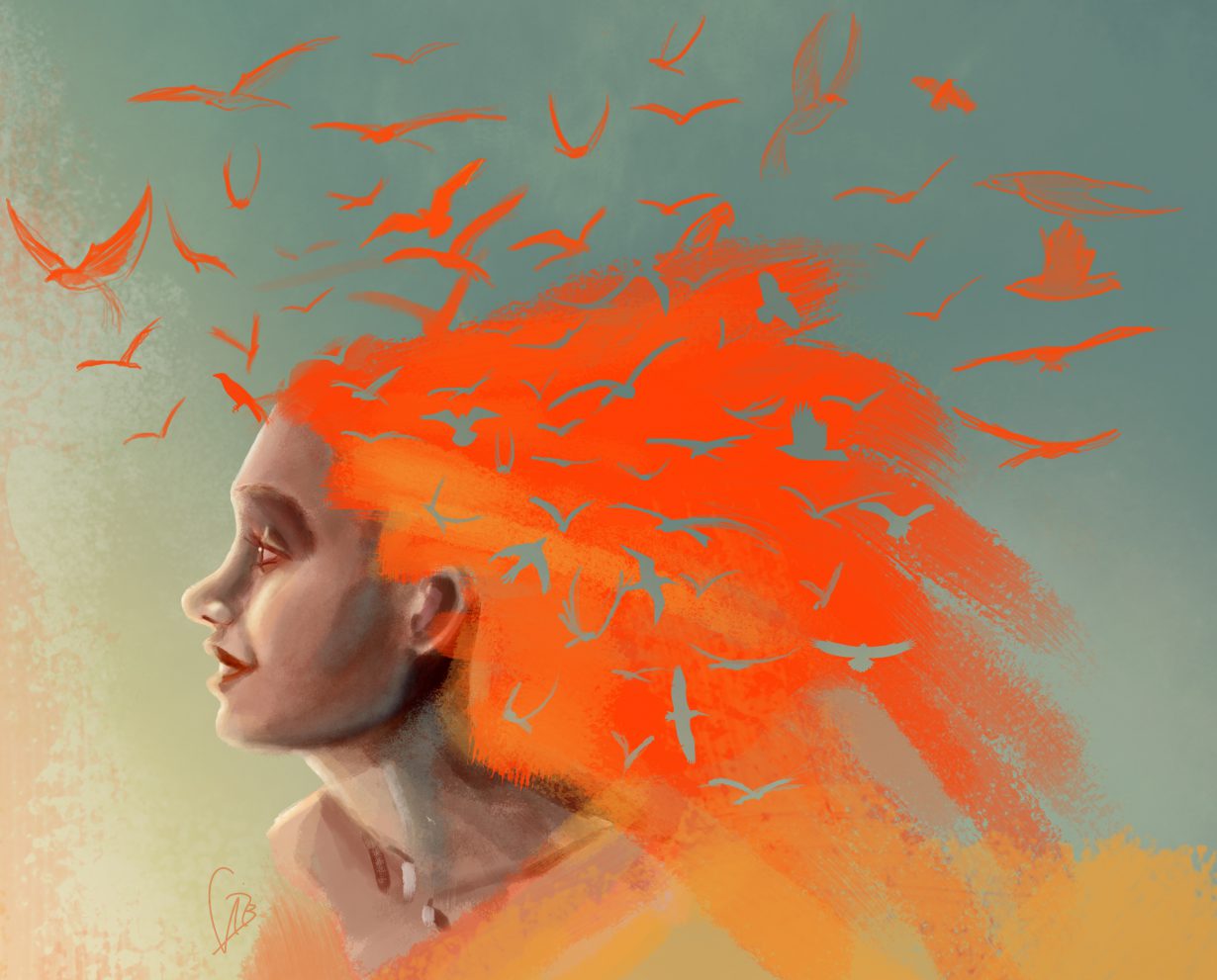 demasiados pájaros en la cabeza